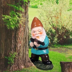 🇺🇸2nd Amendment/Military Miniature (Standing) Garden Gnome!